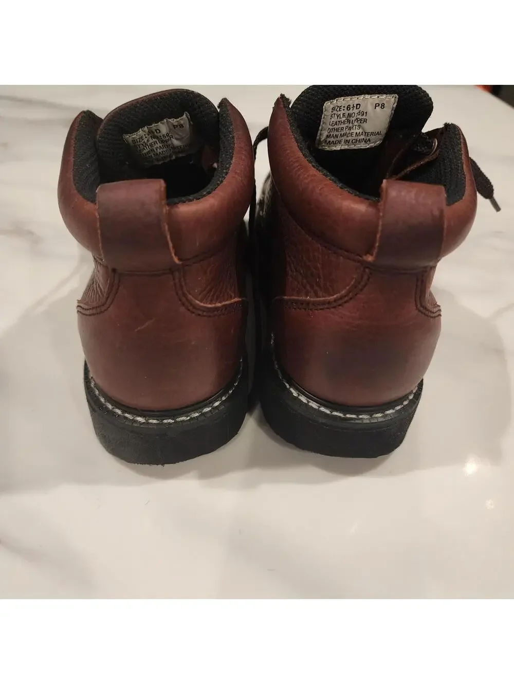 Fin & Feather EVA Tech Leather Chukka Boots Men's 6.5 D